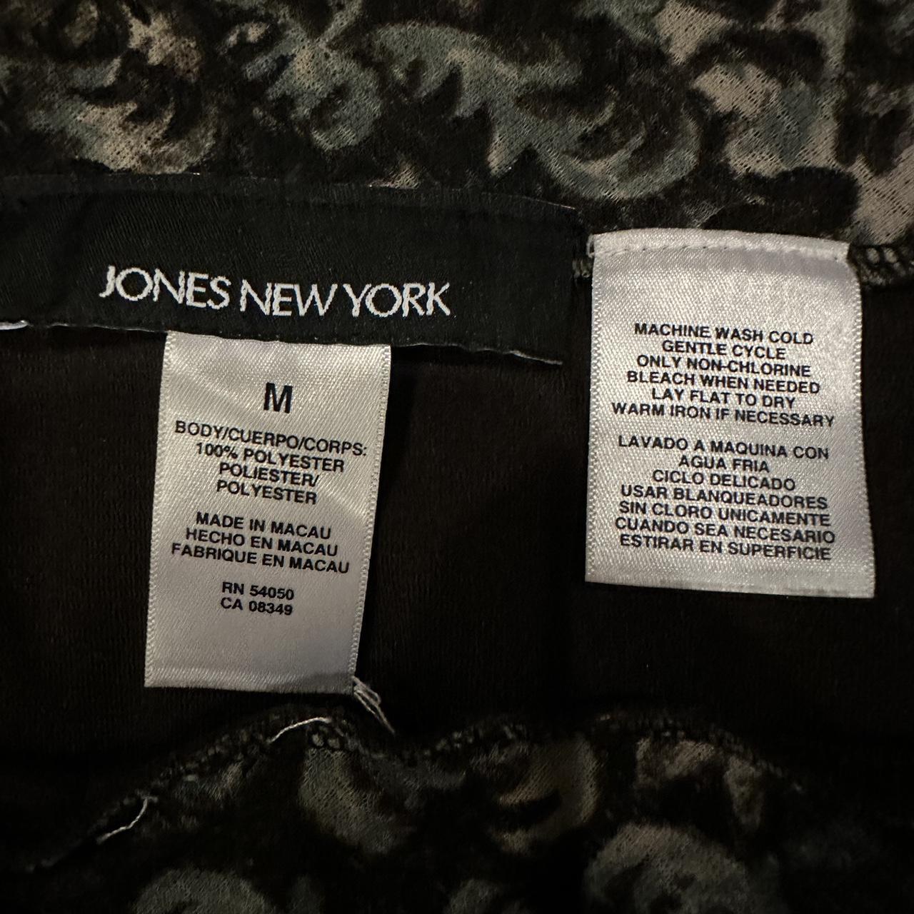 Jones New York Women's Black and Brown Skirt