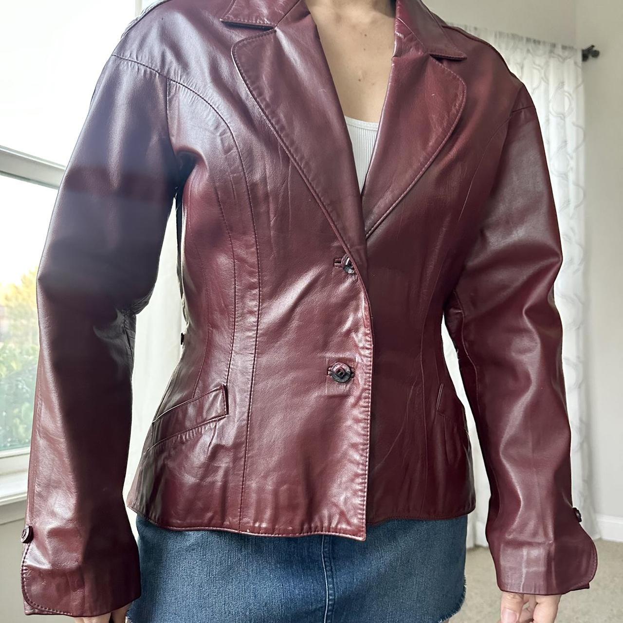 Etienne Aigner Women's Burgundy and Red Jacket