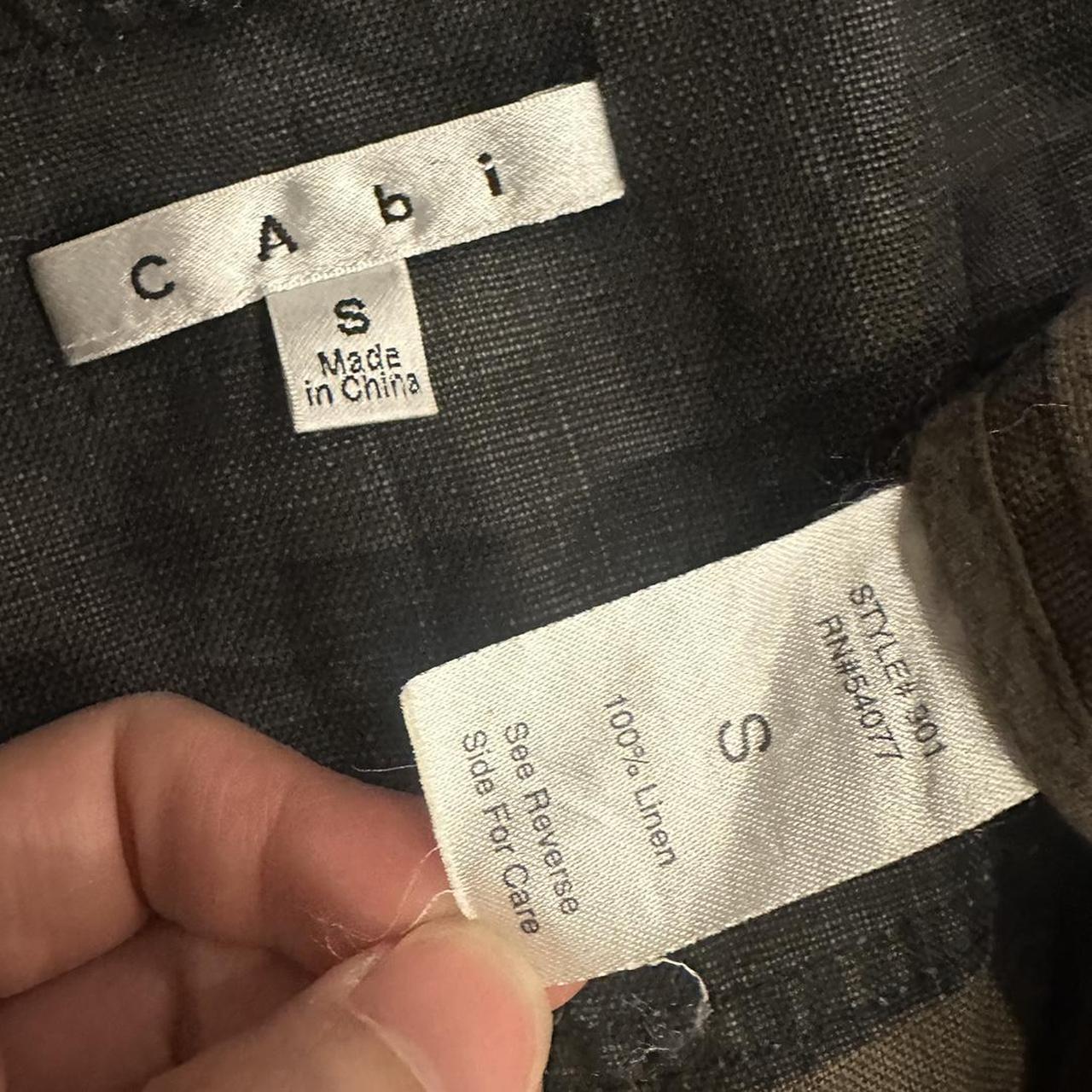 Cabi Women's Black and Grey Jacket