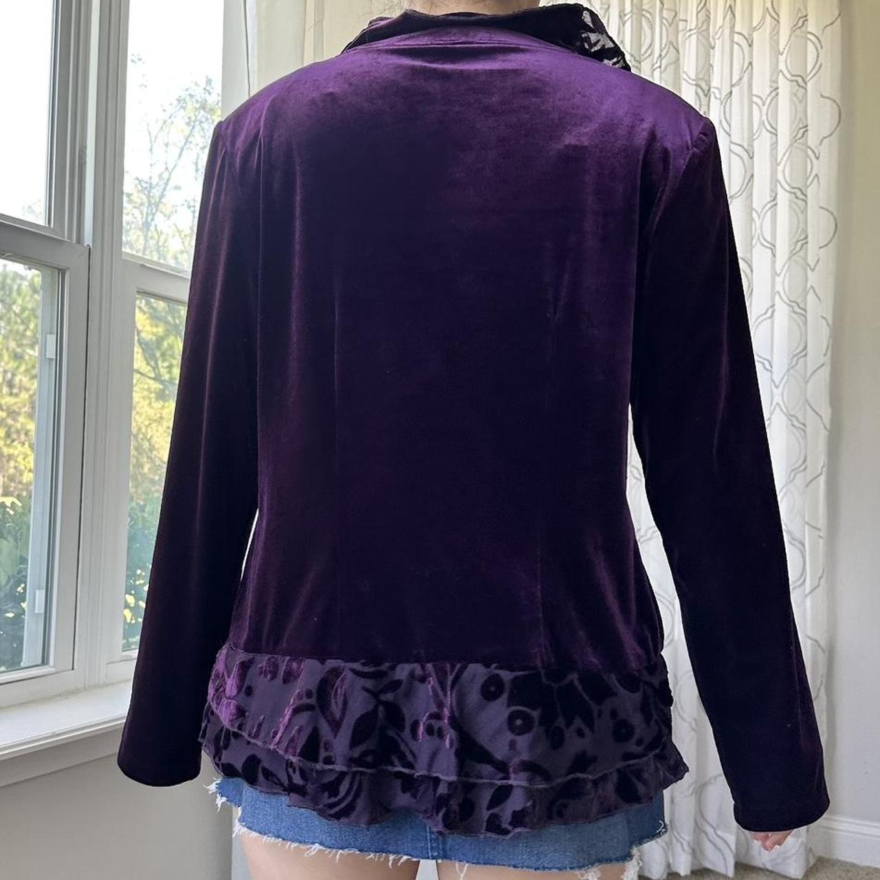 MSK Women's Purple Blouse