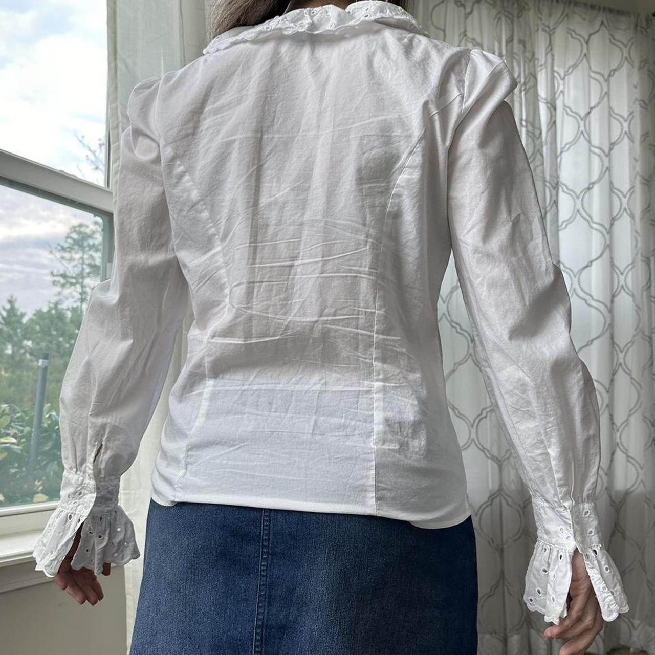 THE LIMITED Women's White Blouse