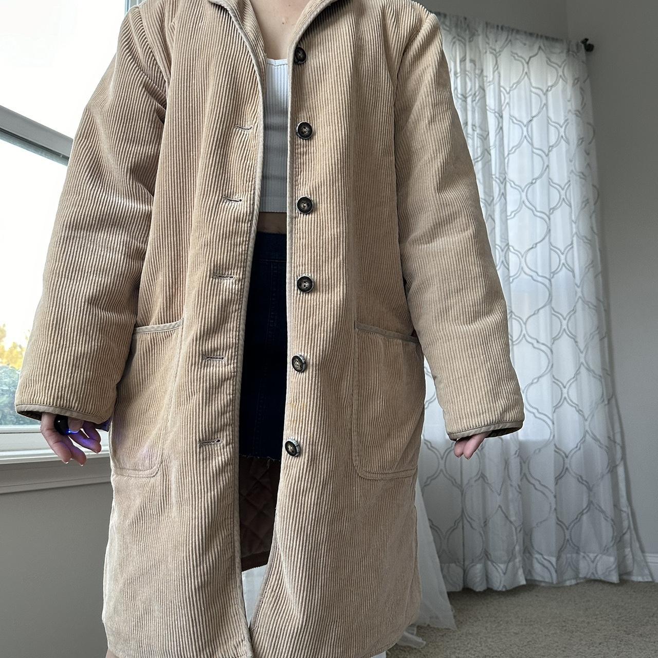 Orvis Women's Tan and Cream Coat