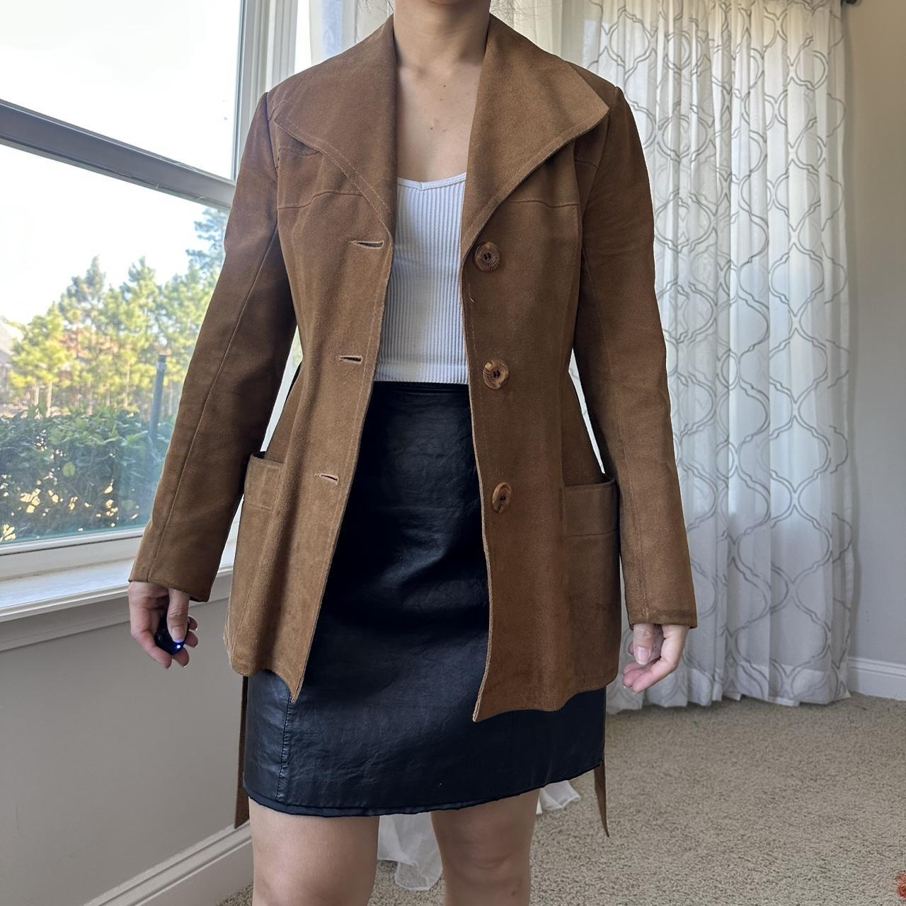 Women's Brown and Tan Jacket