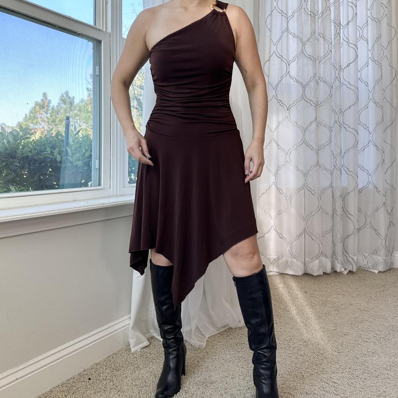 Speechless Women's Brown Dress