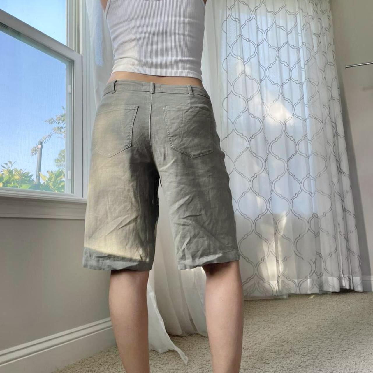 Women's Green and Khaki Shorts