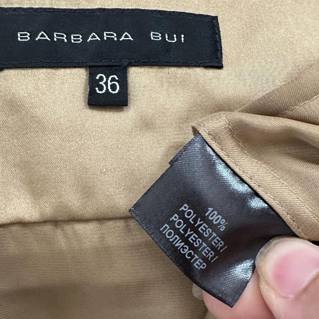 Women's Tan and Gold Blouse