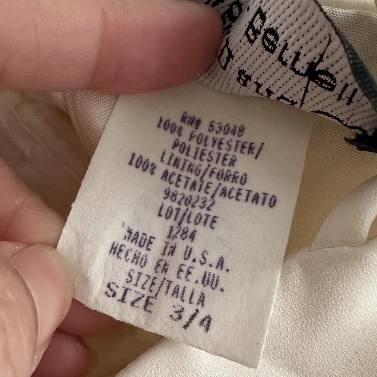 Morgan Women's Cream and White Dress