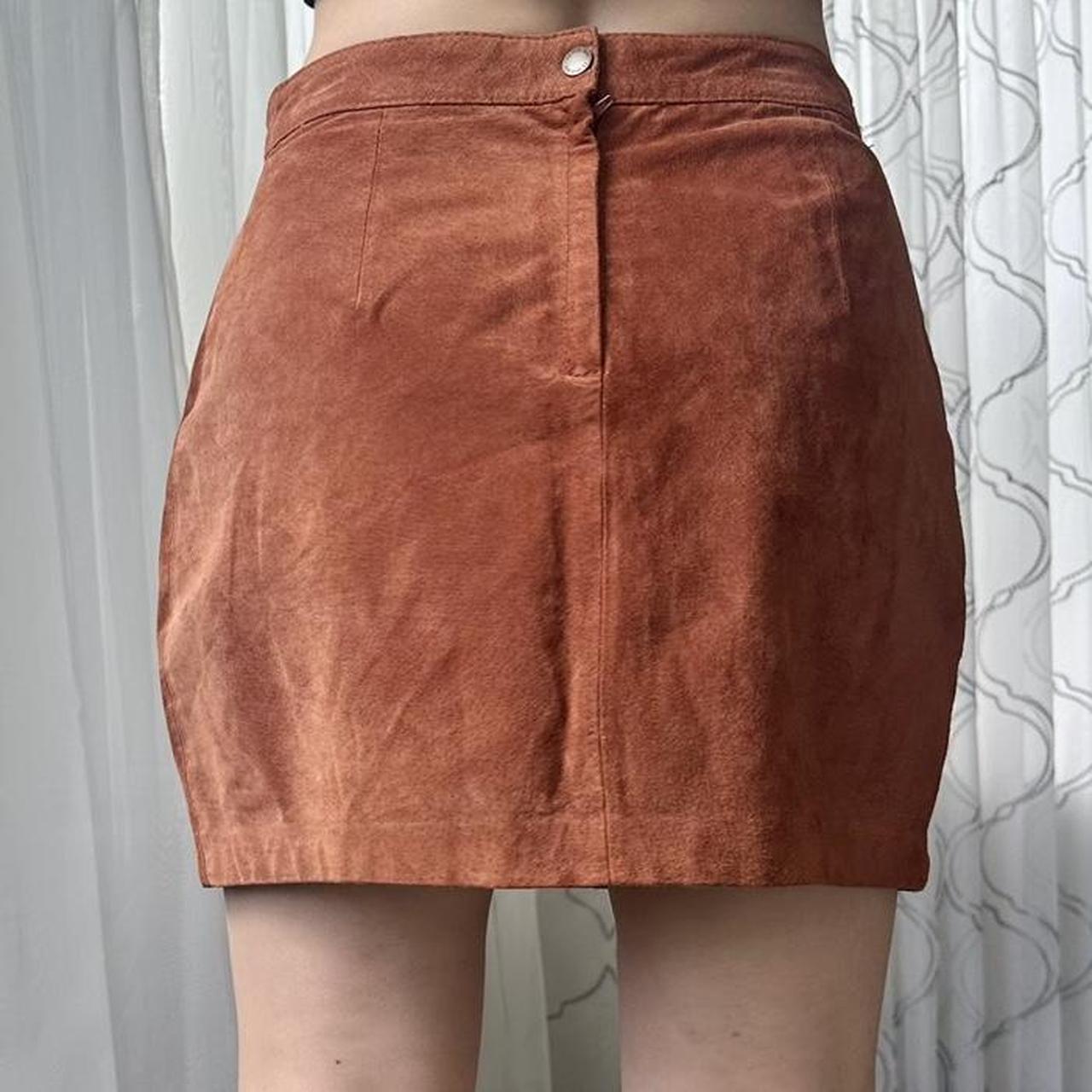 Women's Orange Skirt