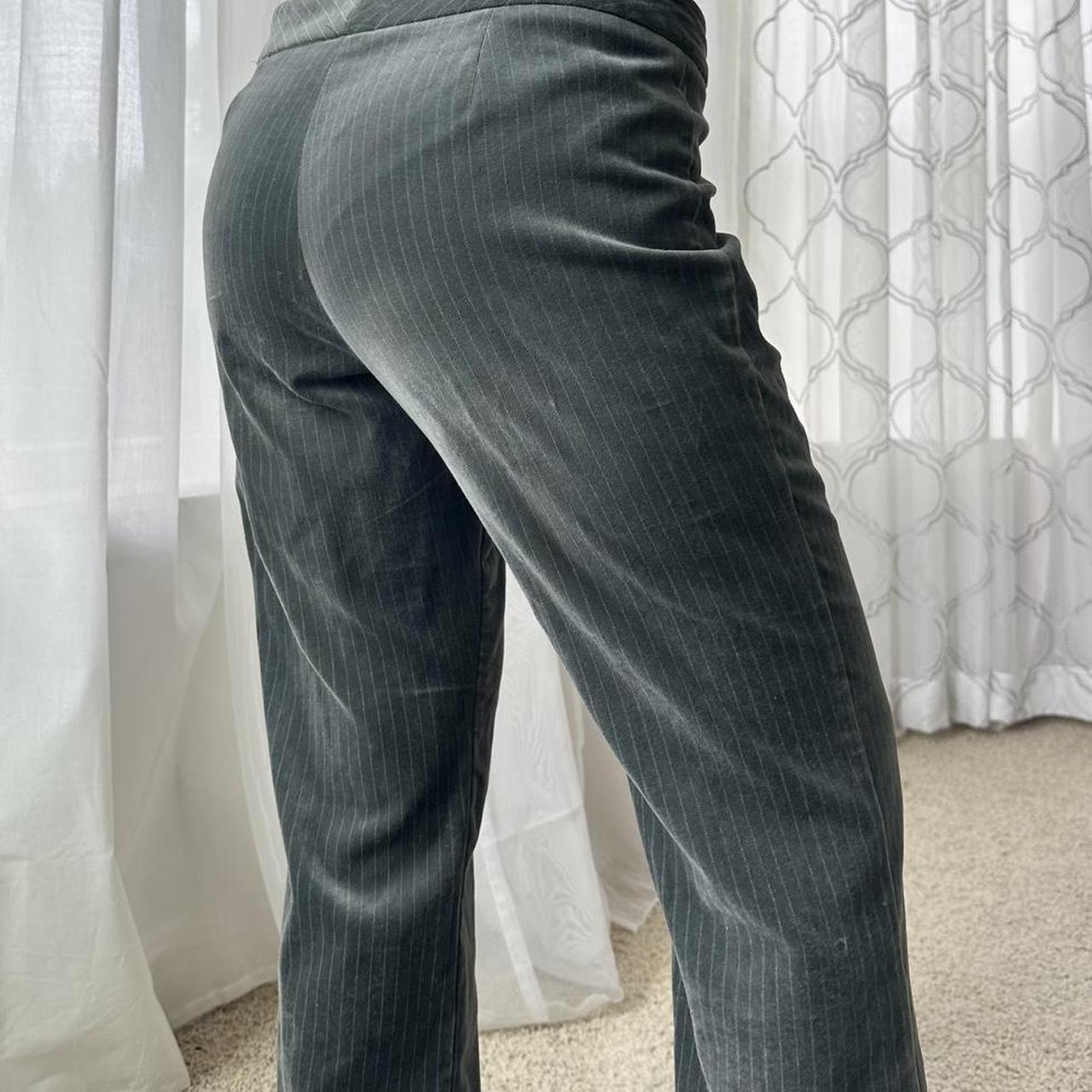 Women's Green and Cream Trousers