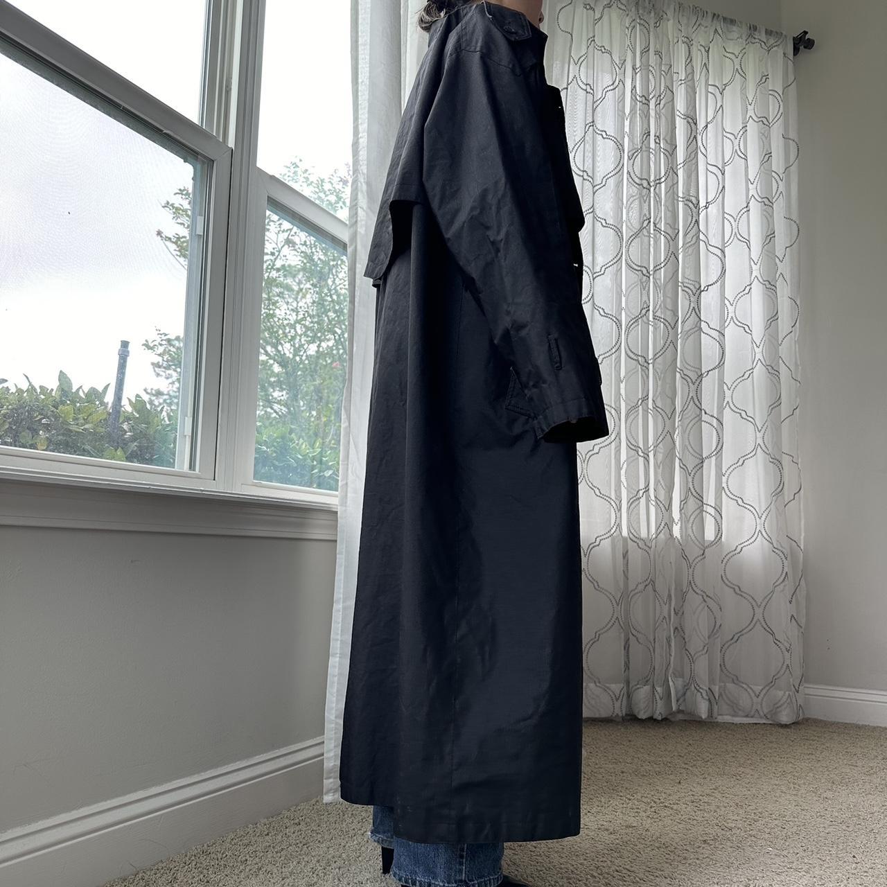 Women's Black and Grey Coat