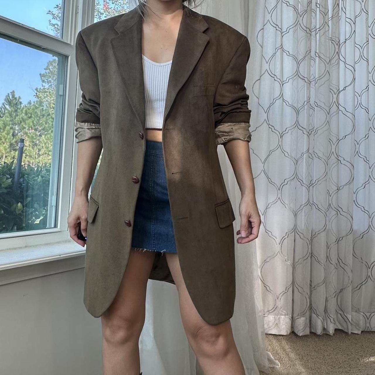 Ralph Lauren Women's Brown and Khaki Jacket