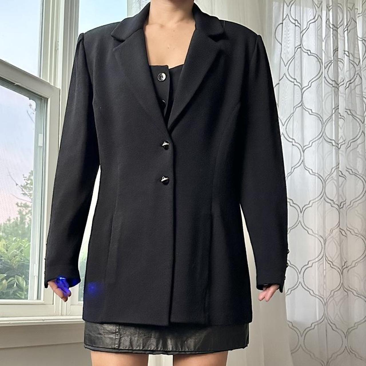 St. John Women's Black and Gold Jacket