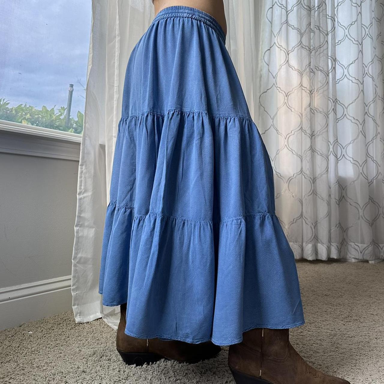 Women's Blue Skirt