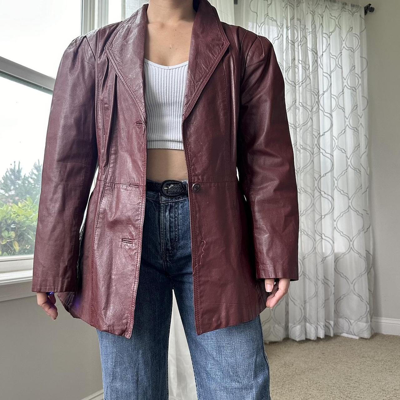 Women's Burgundy Jacket