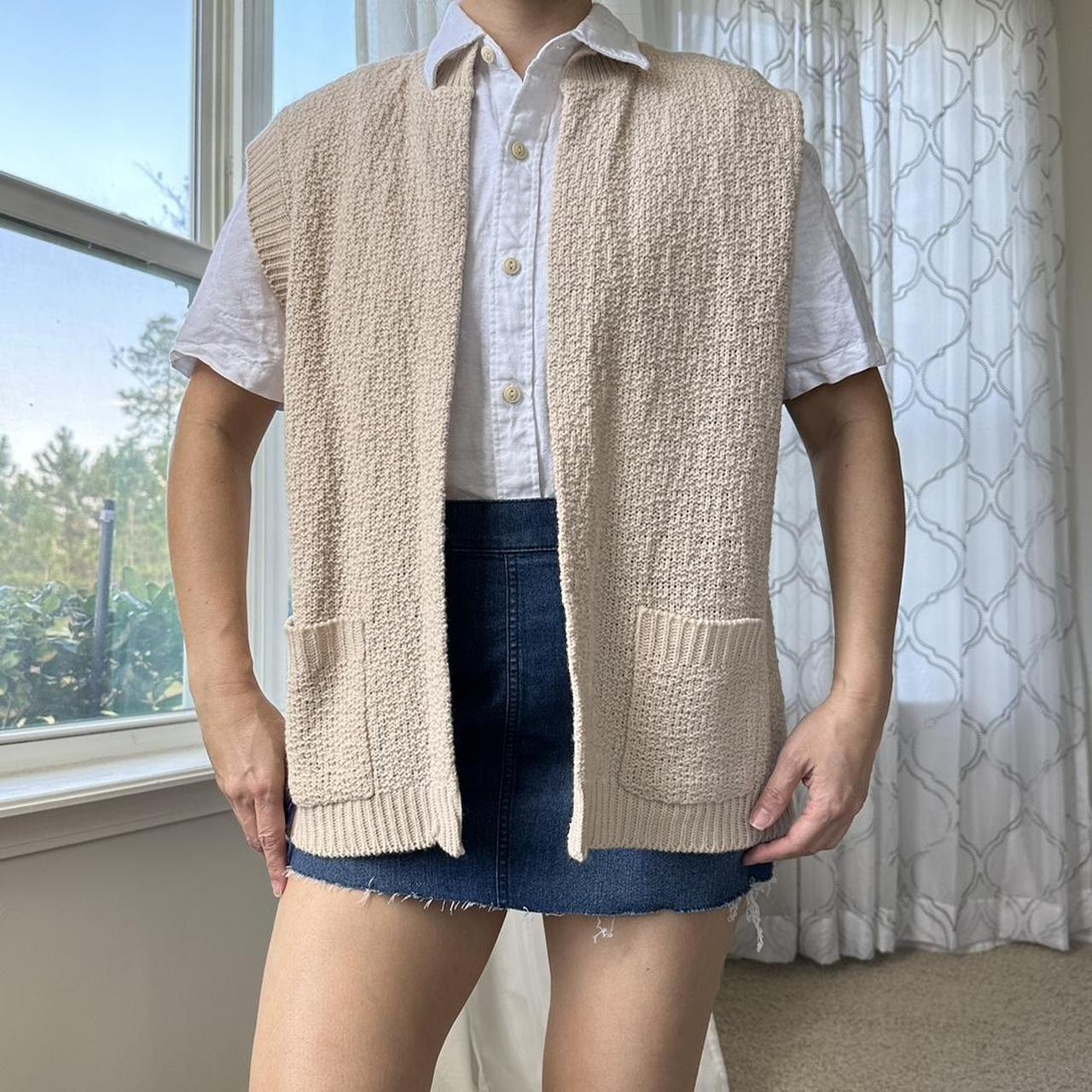 Women's Cream Gilet