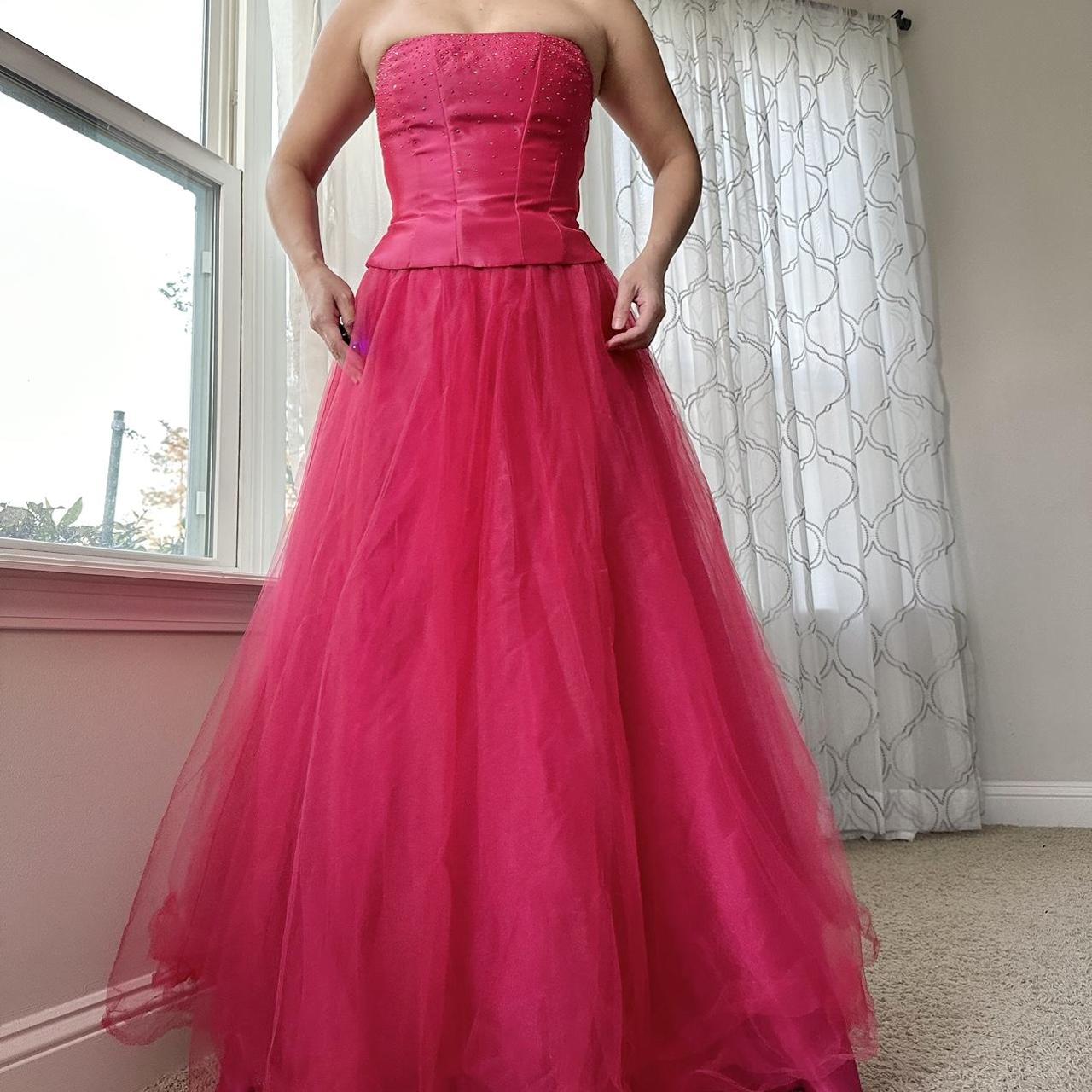 Blondie Nites Women's Pink and Red Dress
