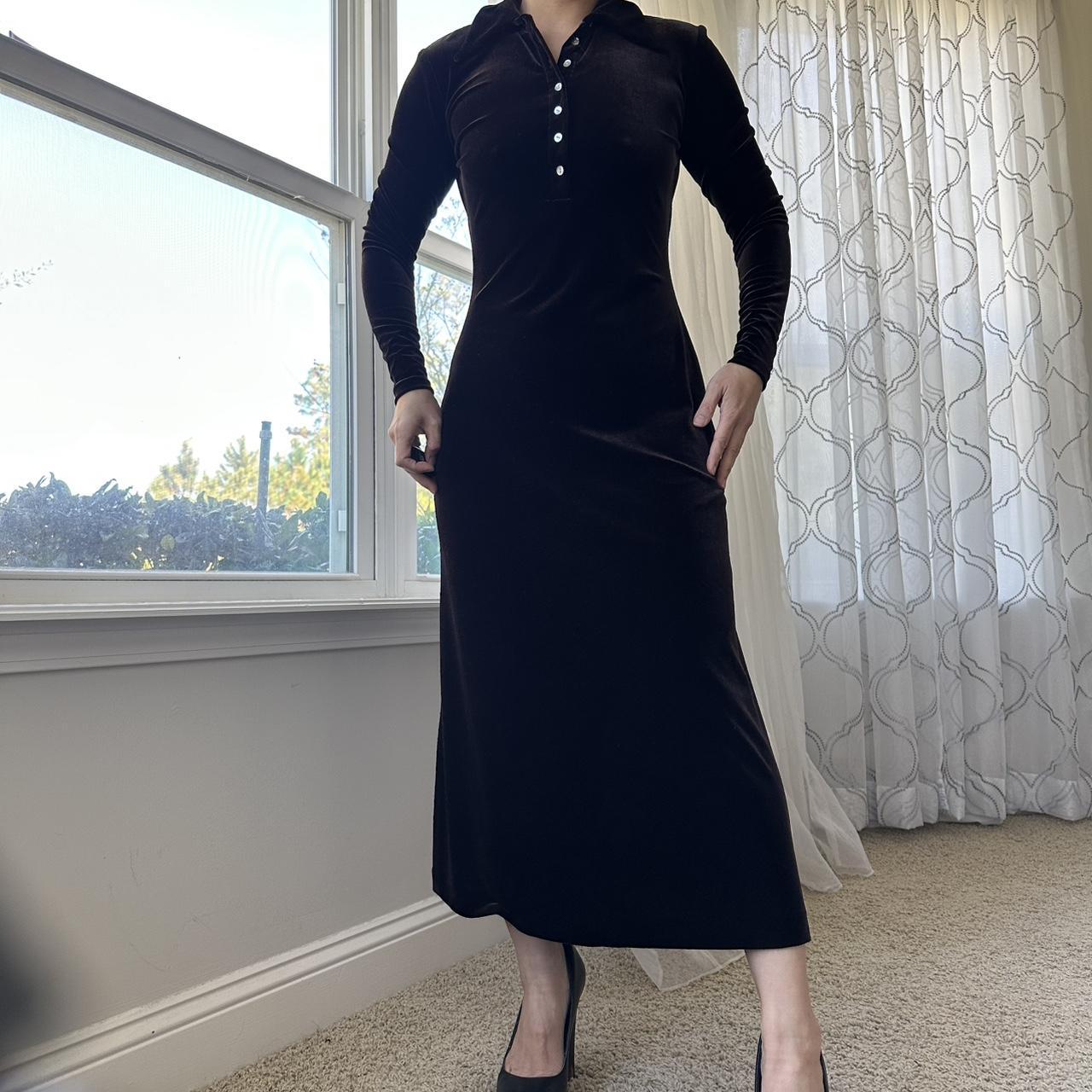 Moda International Women's Brown Dress