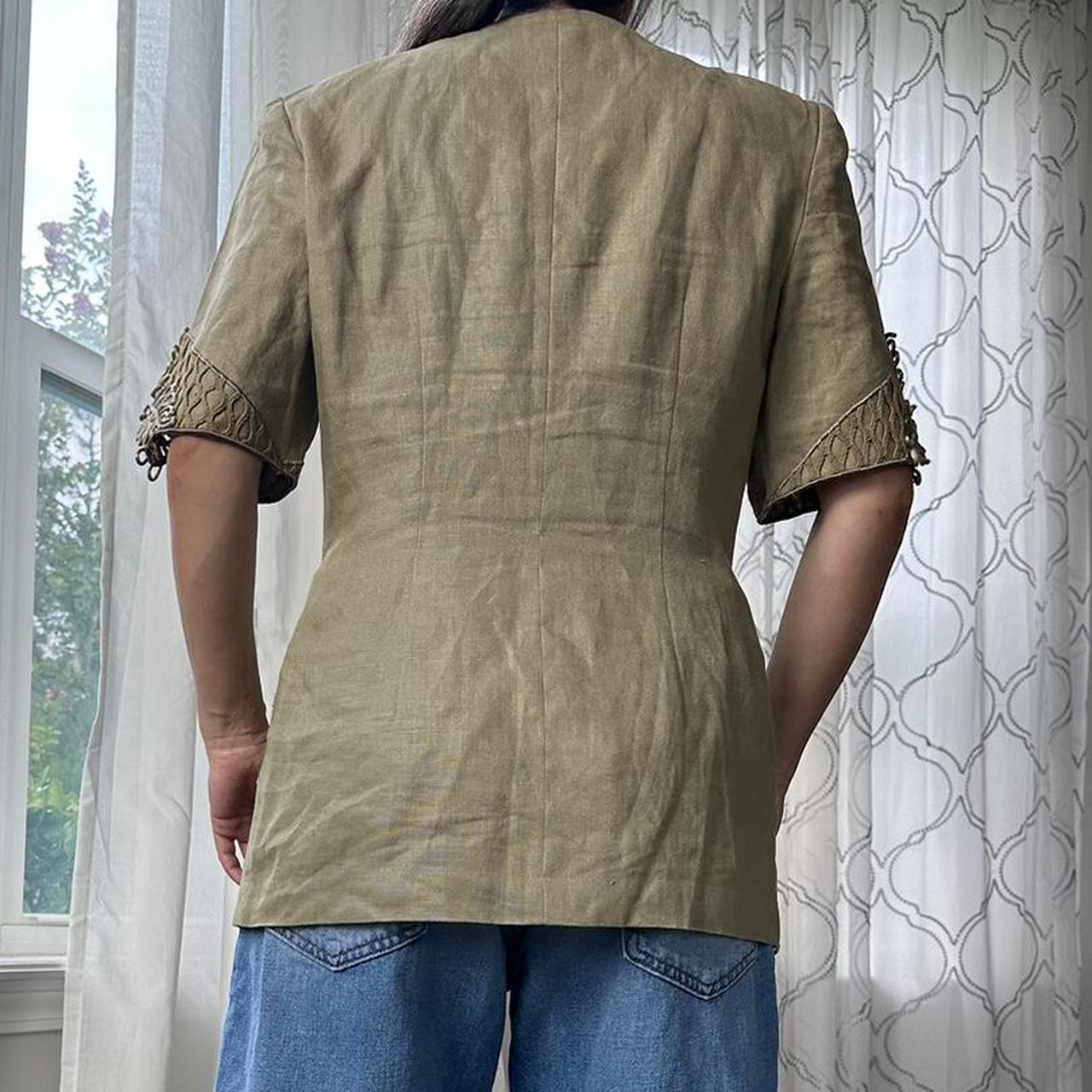 Women's Khaki and Green Jacket