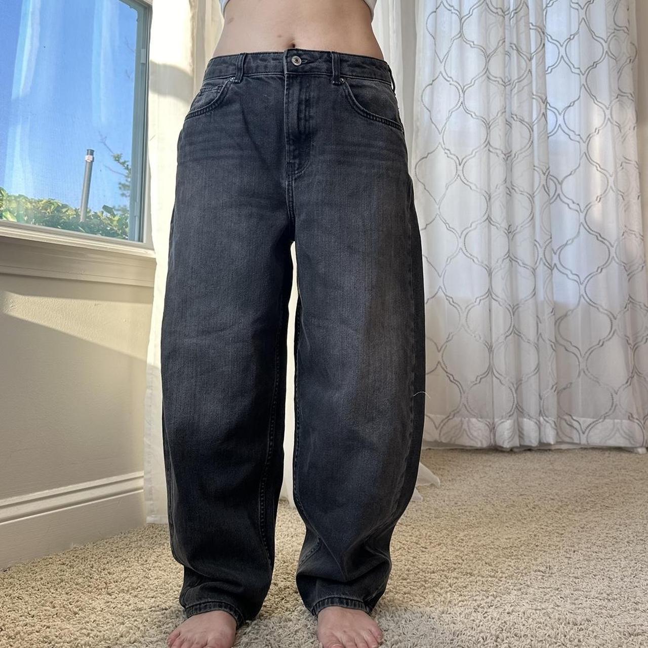 We The Free Women's Grey and Black Jeans