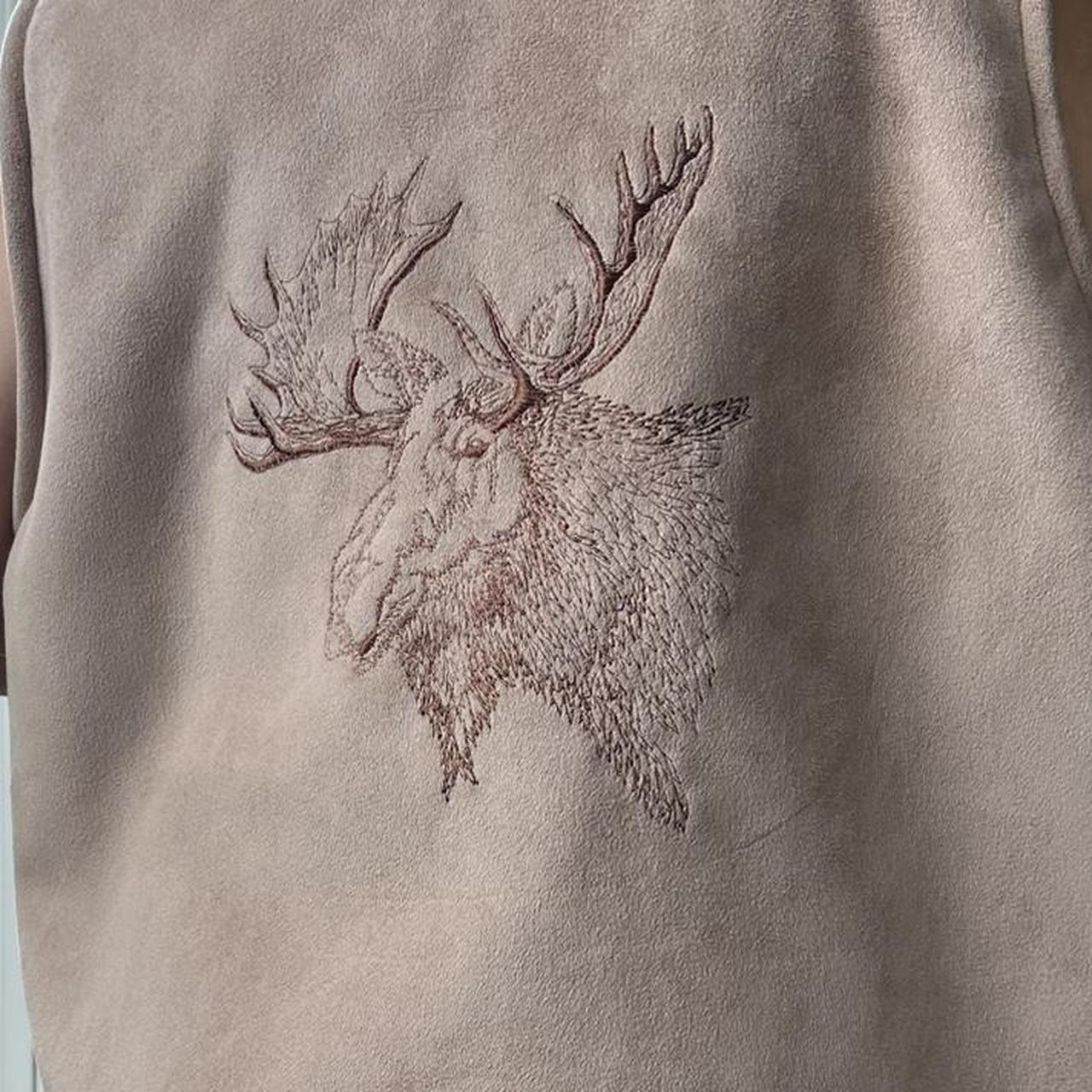 Women's Tan and Brown Gilet