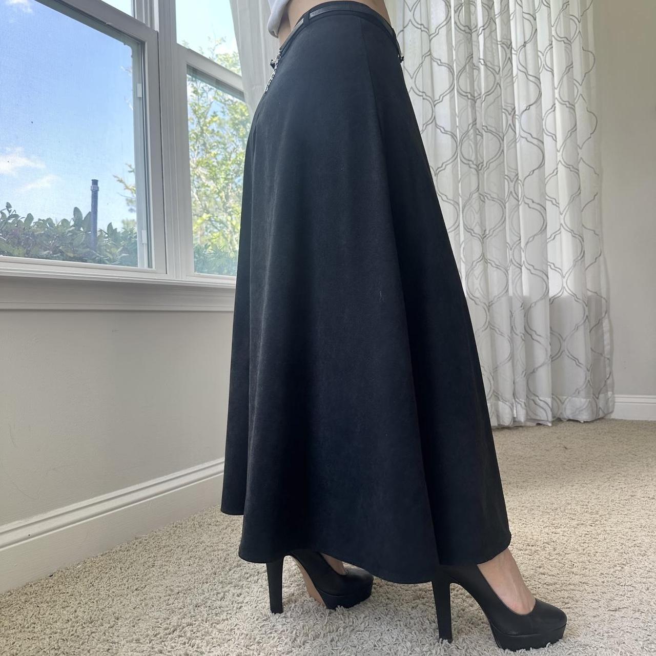 Focus 2000 Women's Black and Silver Skirt