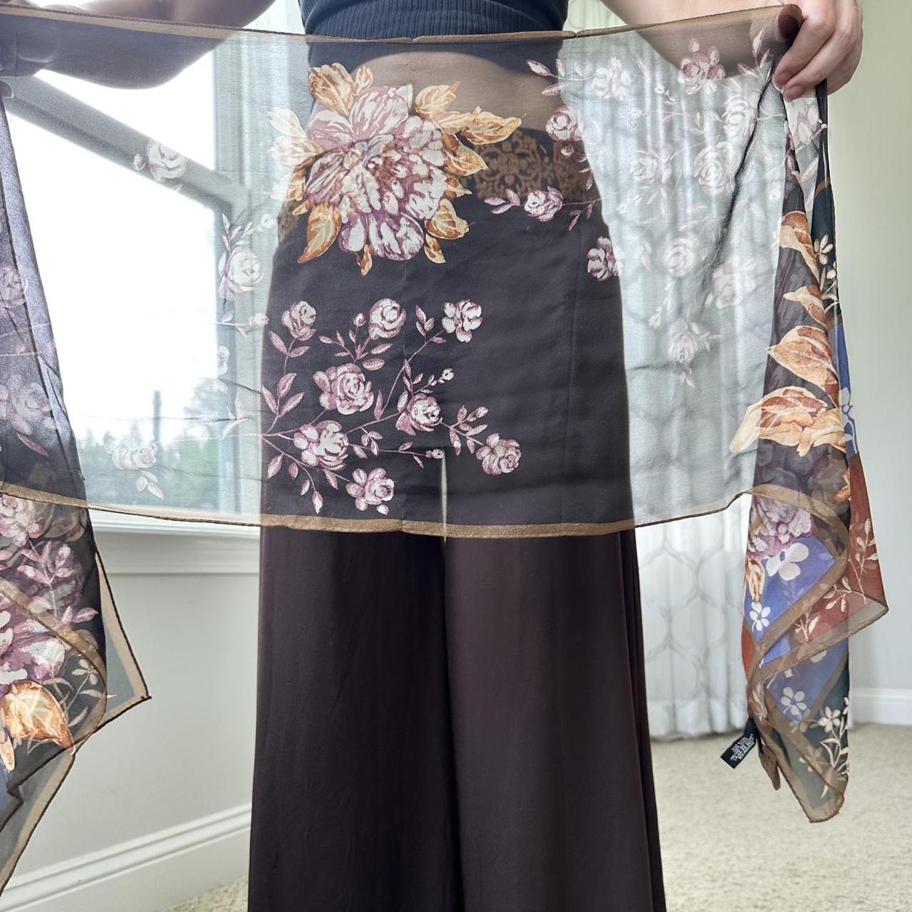 Women's Brown Scarf-wraps