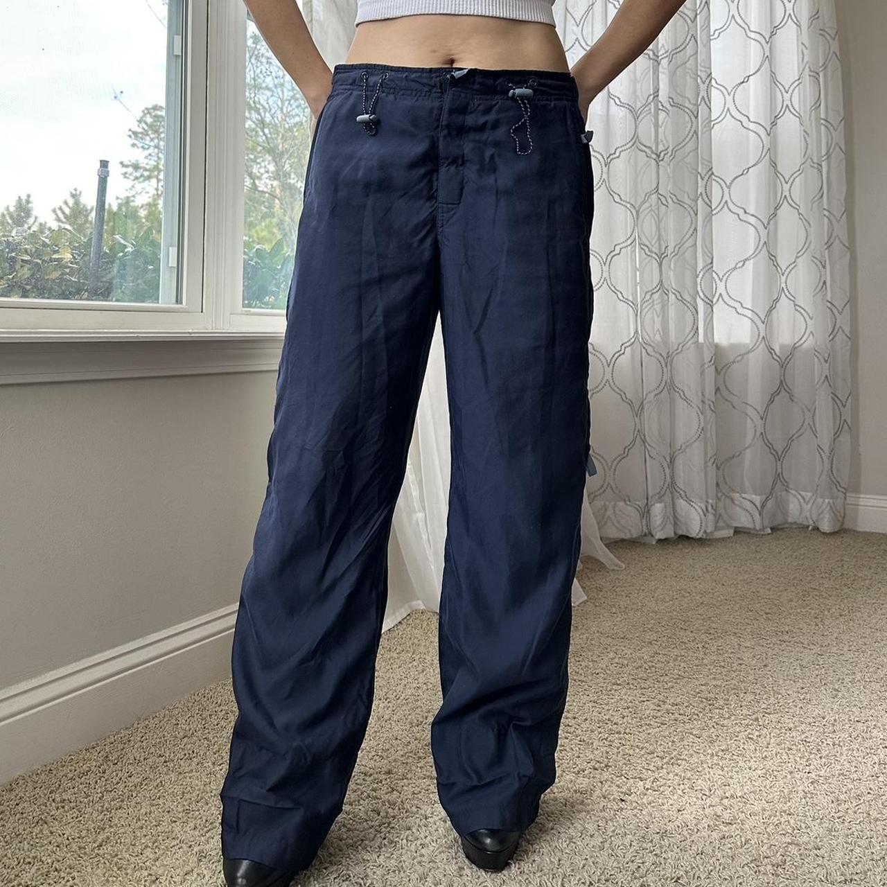Old Navy Women's Blue and Navy Trousers