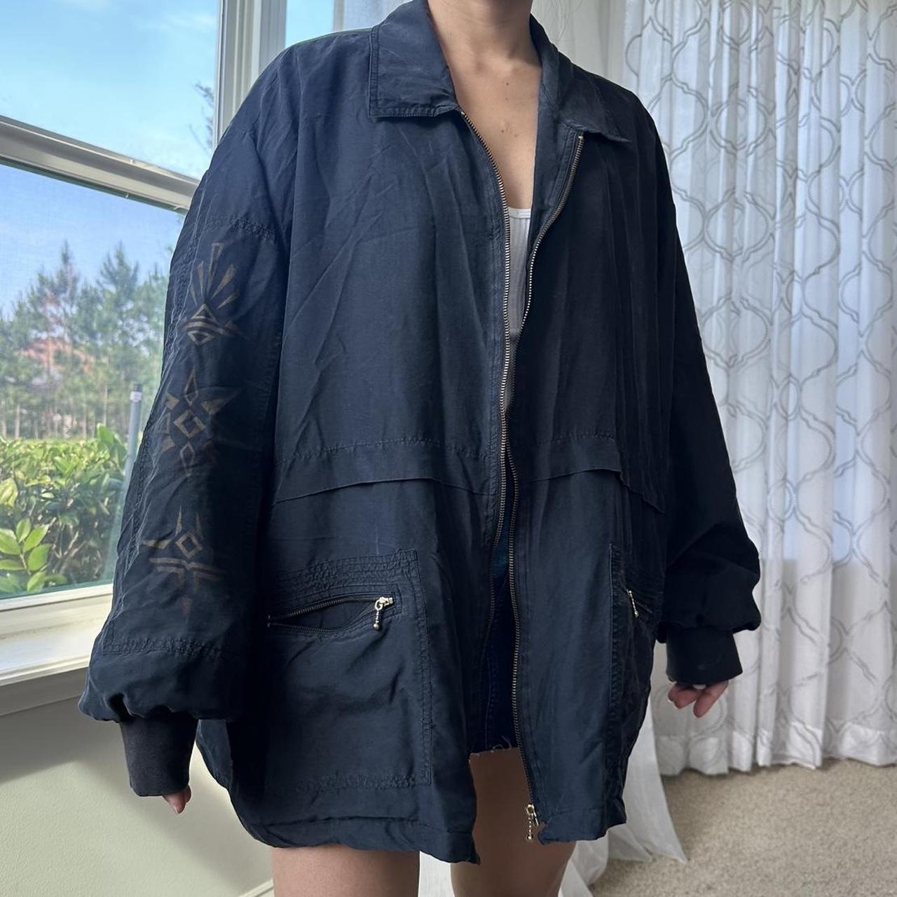 Women's Black and Gold Jacket