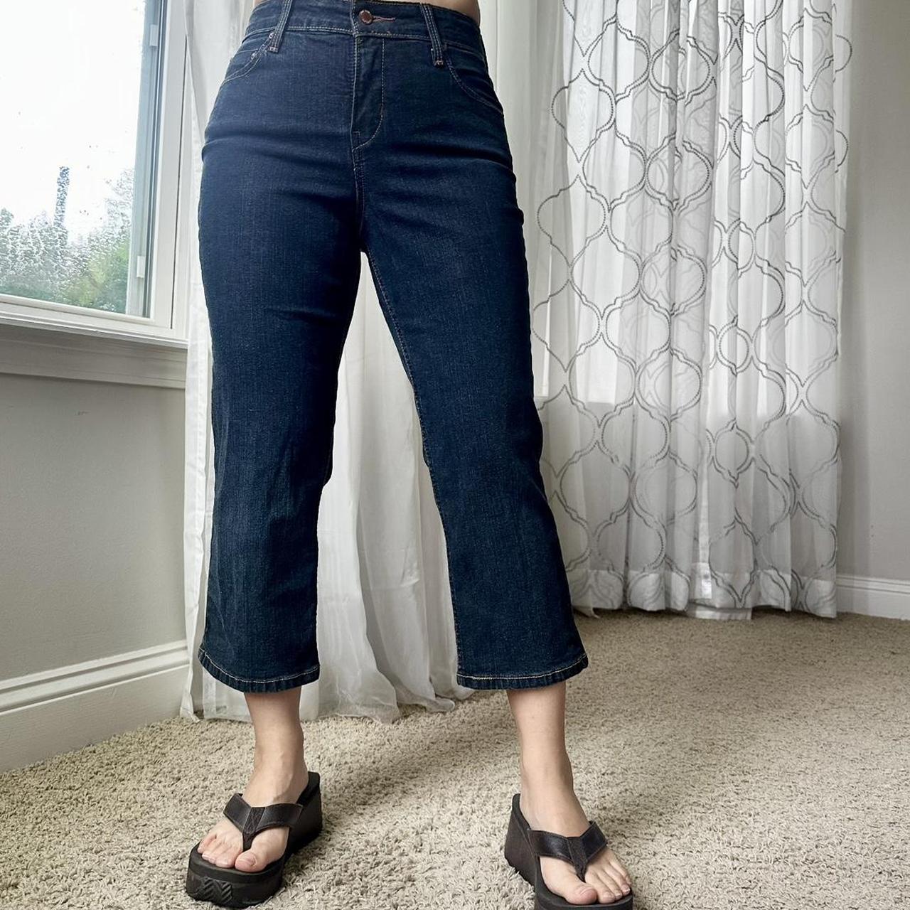 Levi's Women's Blue and Navy Jeans