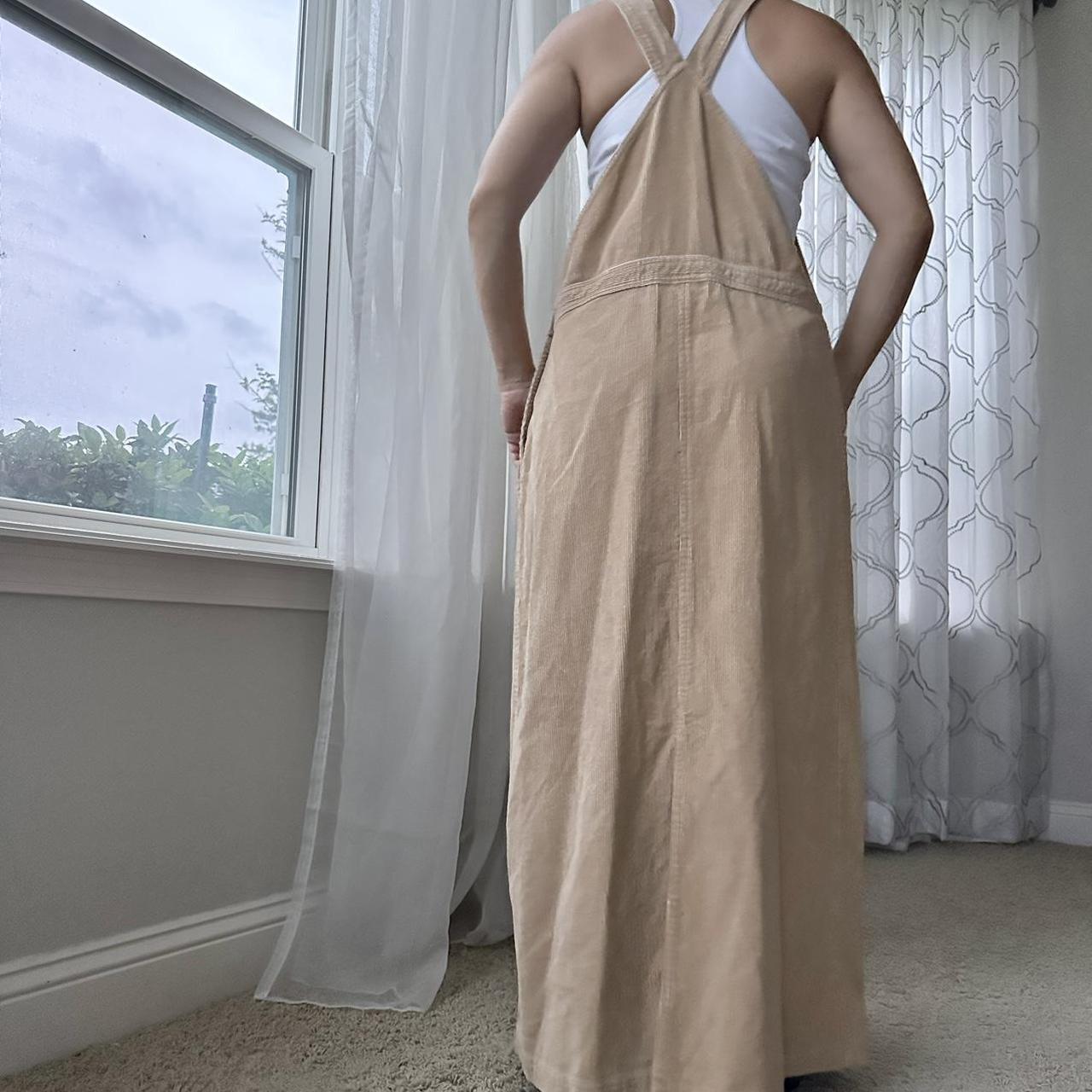 Women's Tan Dungarees-overalls