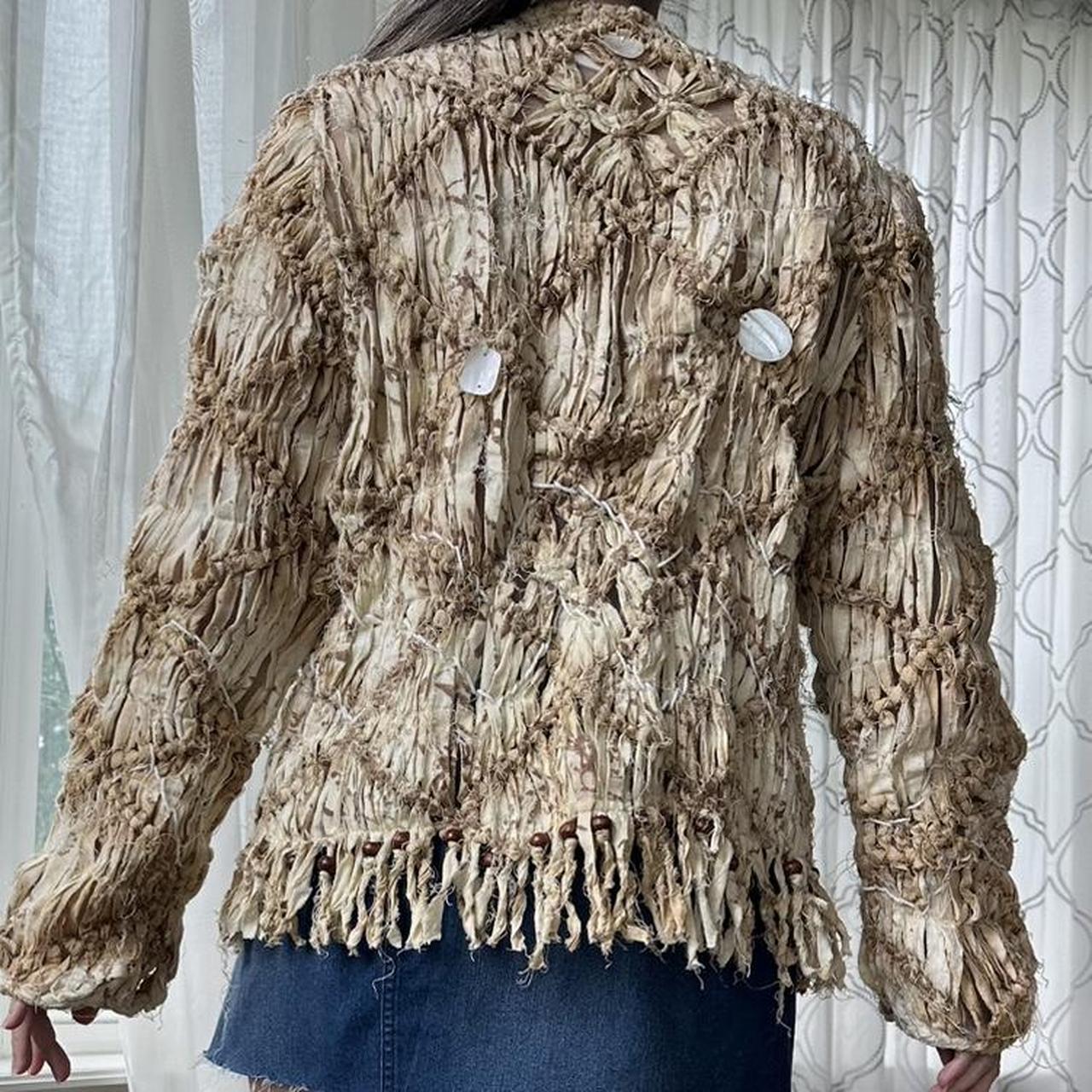 Women's Tan and Brown Jacket