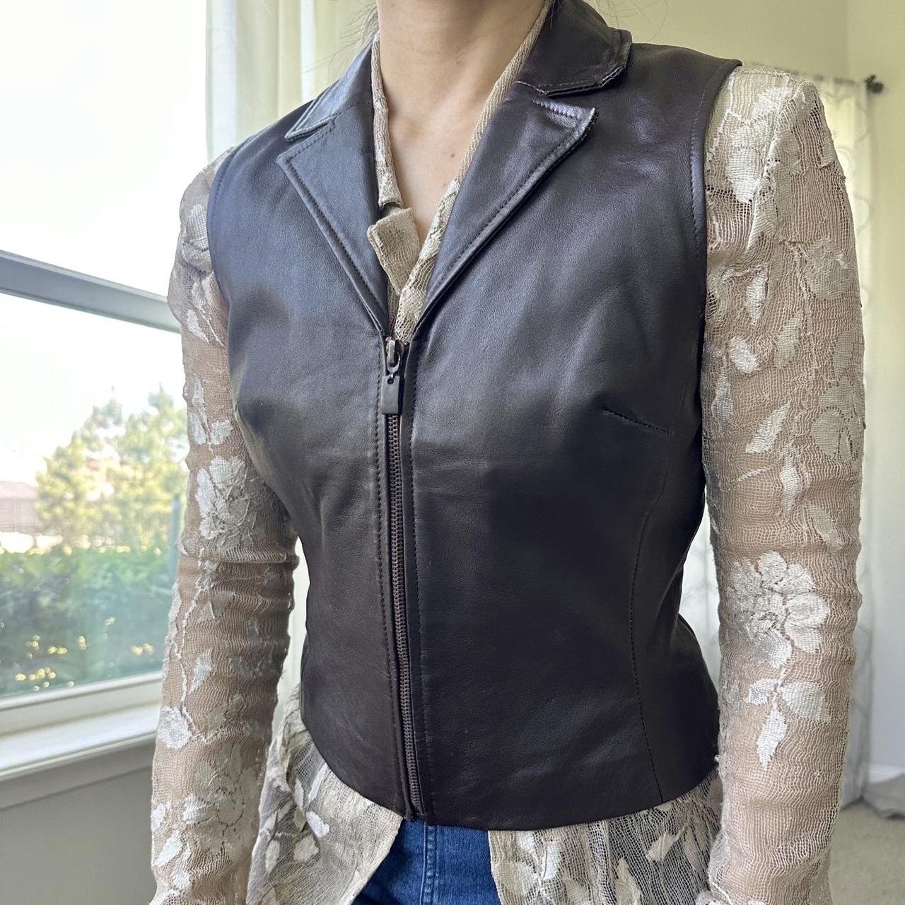 Casual Corner Women's Brown Gilet