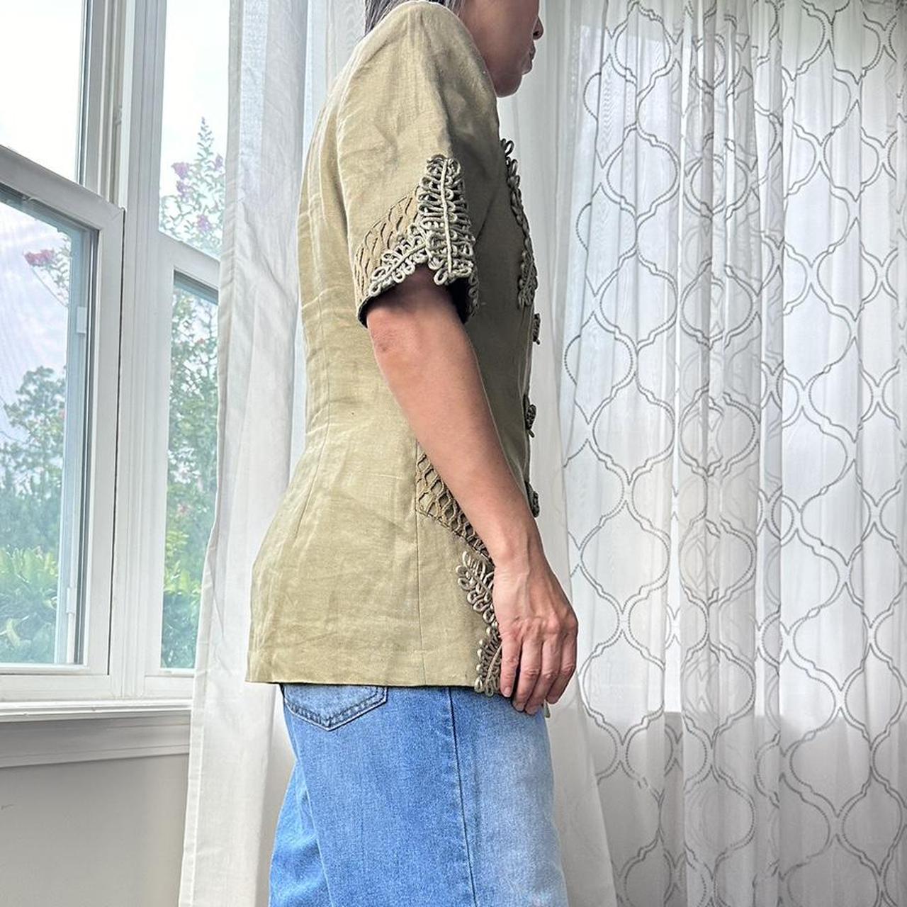 Women's Khaki and Green Jacket