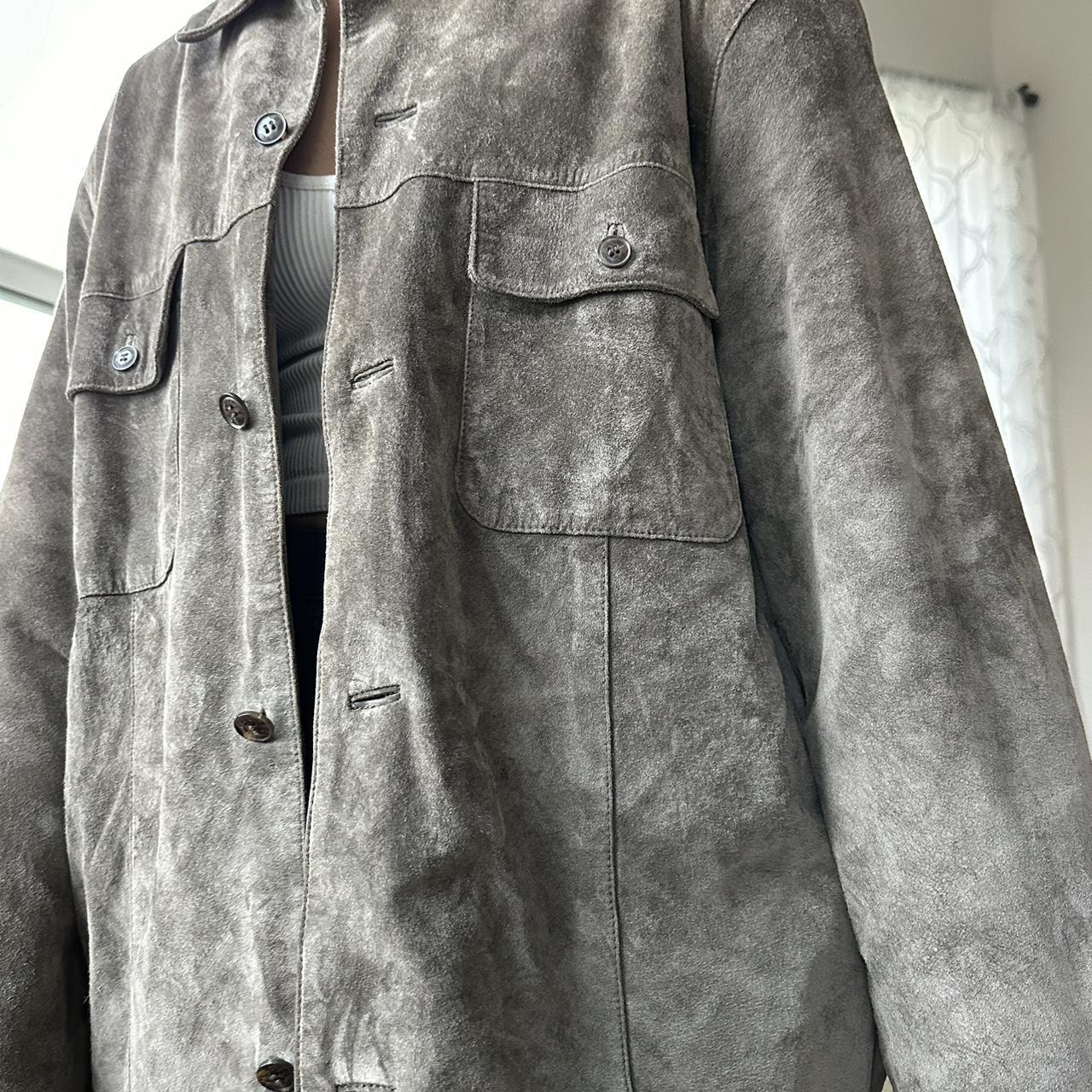 Women's Brown and Green Jacket