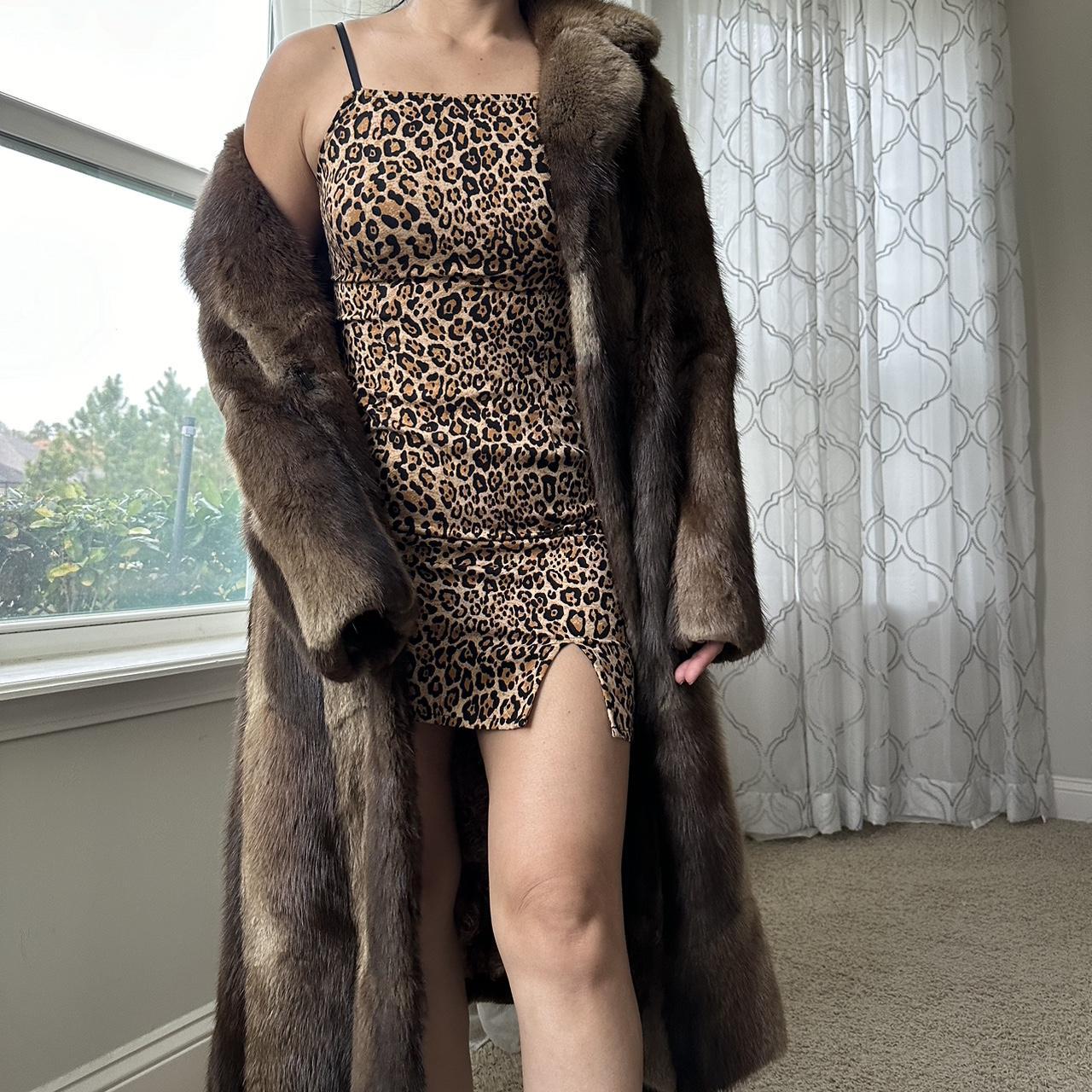 Urban Outfitters Women's Black and Brown Dress