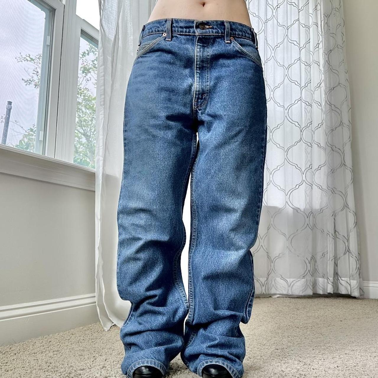 Levi's Women's Blue and Navy Jeans