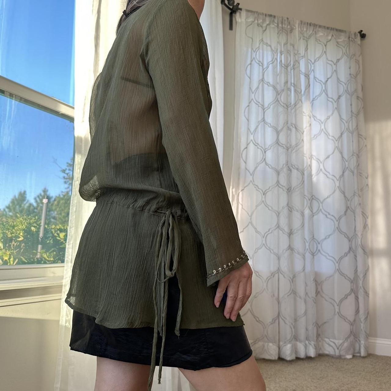 Mixit Women's Green Blouse