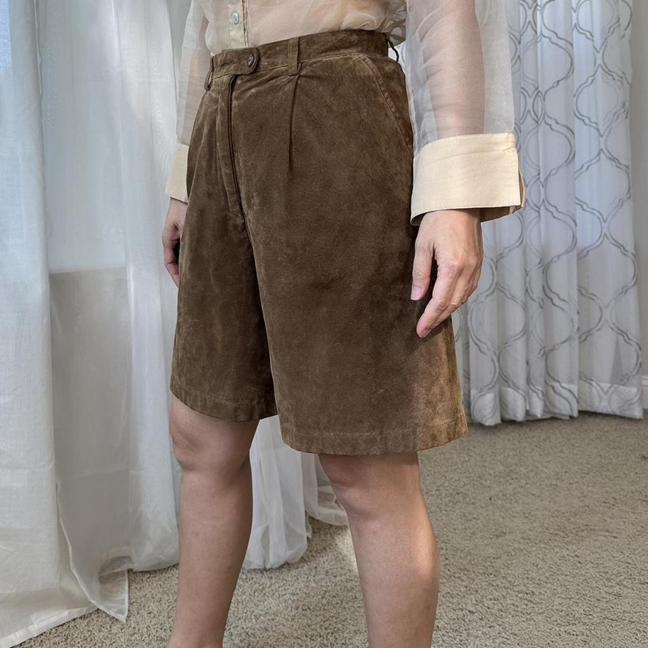 Ralph Lauren Women's Brown and Tan Shorts