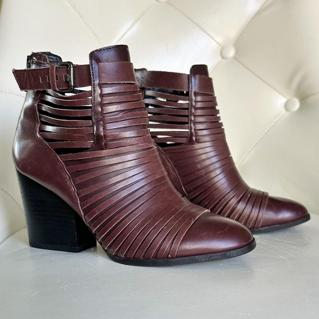 Women's Burgundy Boots
