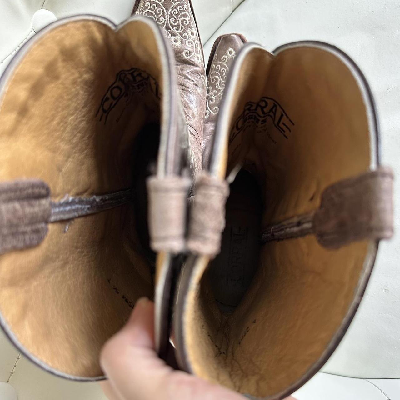 Corral Boots Women's Brown and Cream Boots