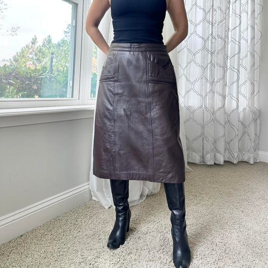 Women's Brown Skirt