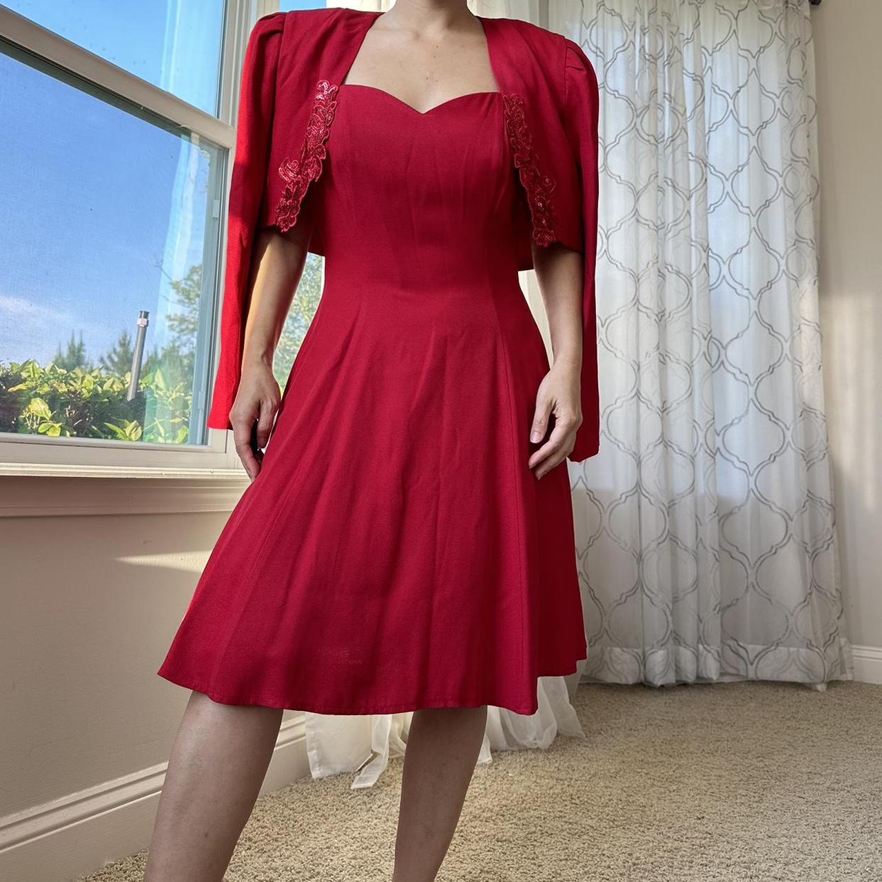 Women's Red Dress