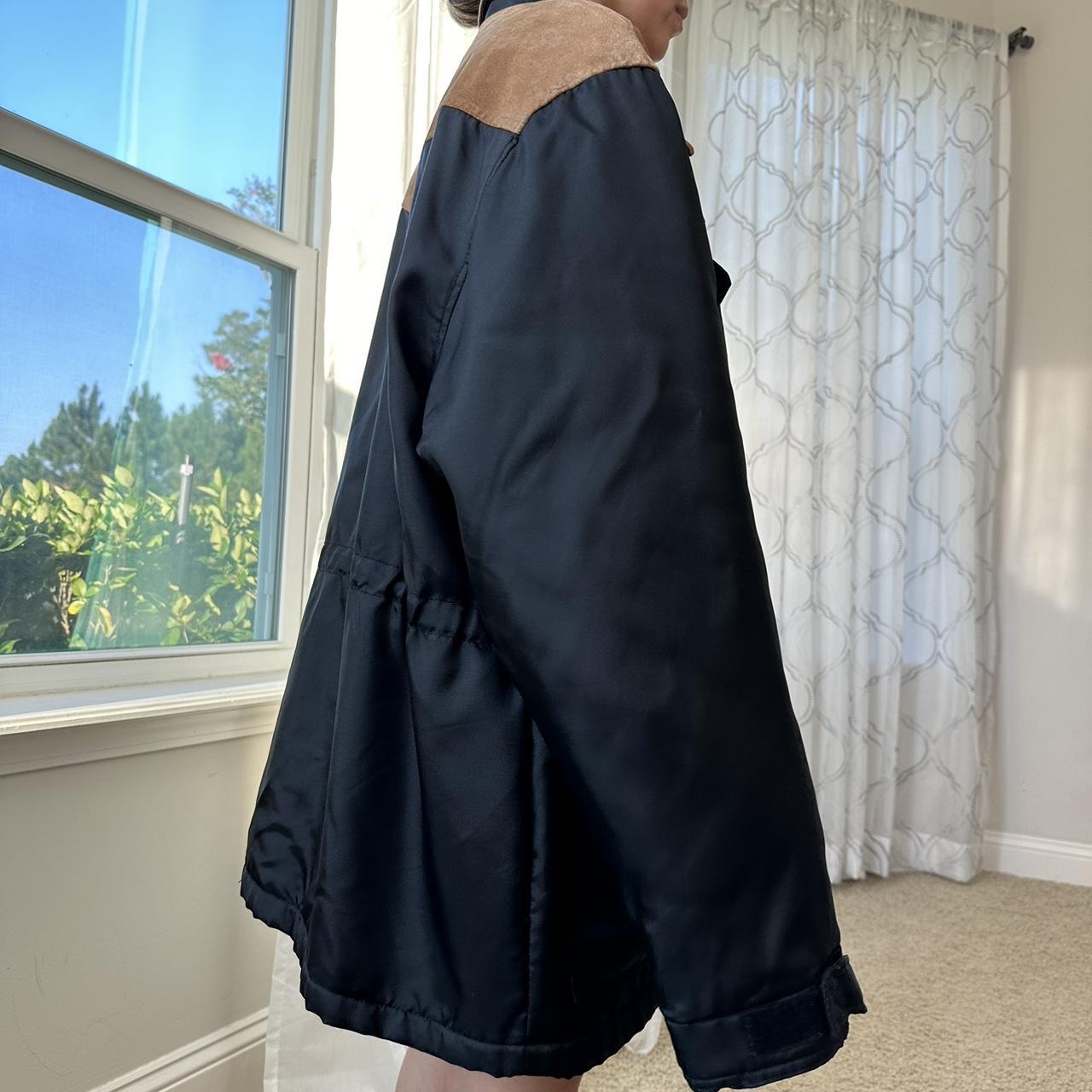 Women's Black and Tan Jacket