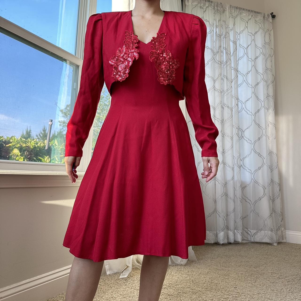 Women's Red Dress