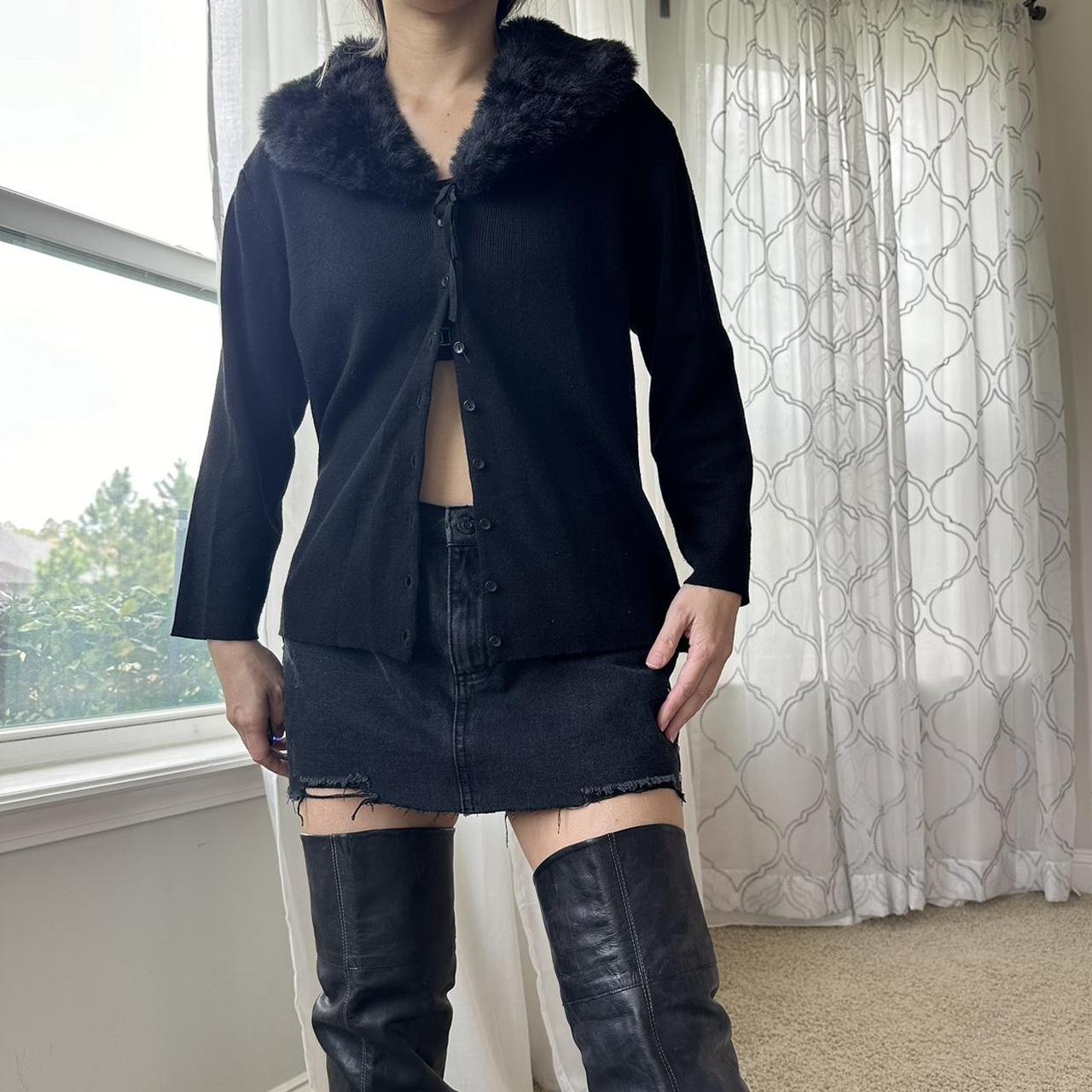 Women's Black Cardigan
