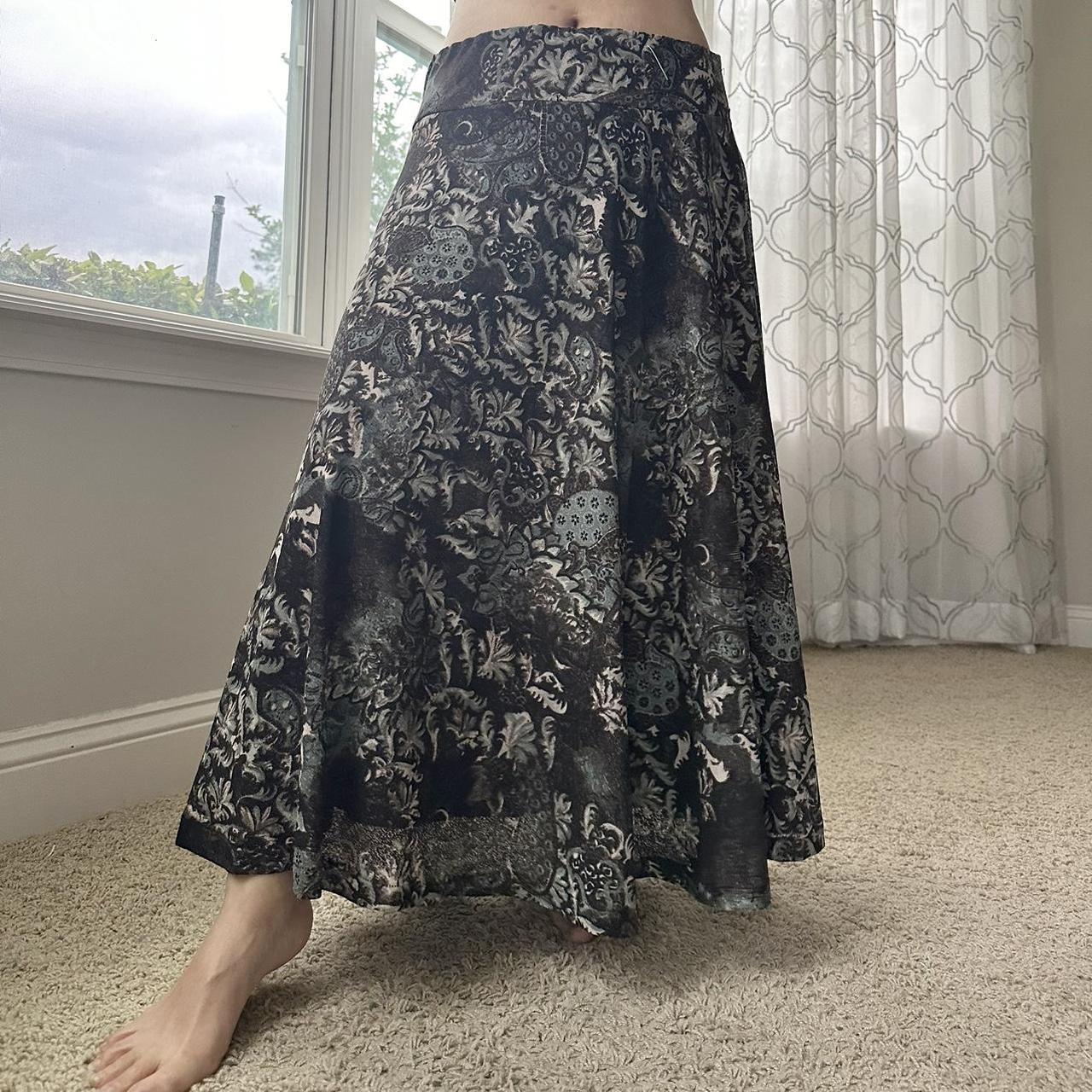 Jones New York Women's Black and Brown Skirt