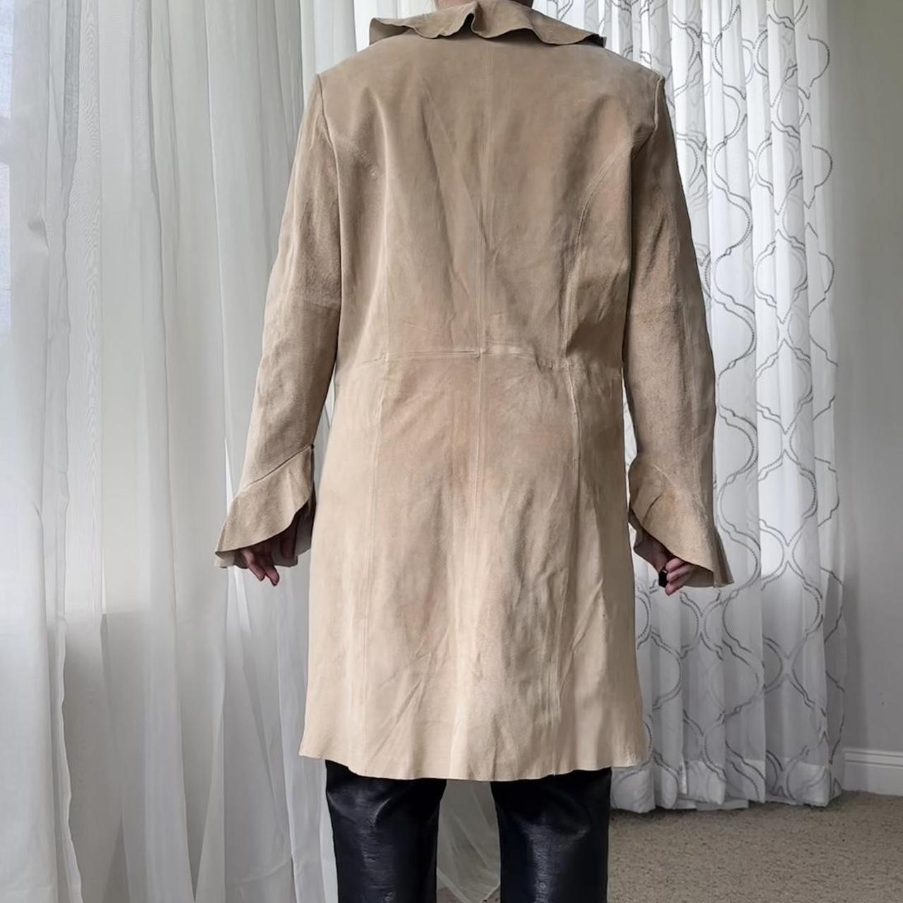 Wilson’s Leather Women's Tan and Cream Coat