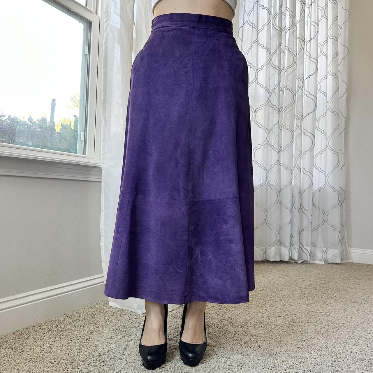 Bagatelle Women's Purple Skirt