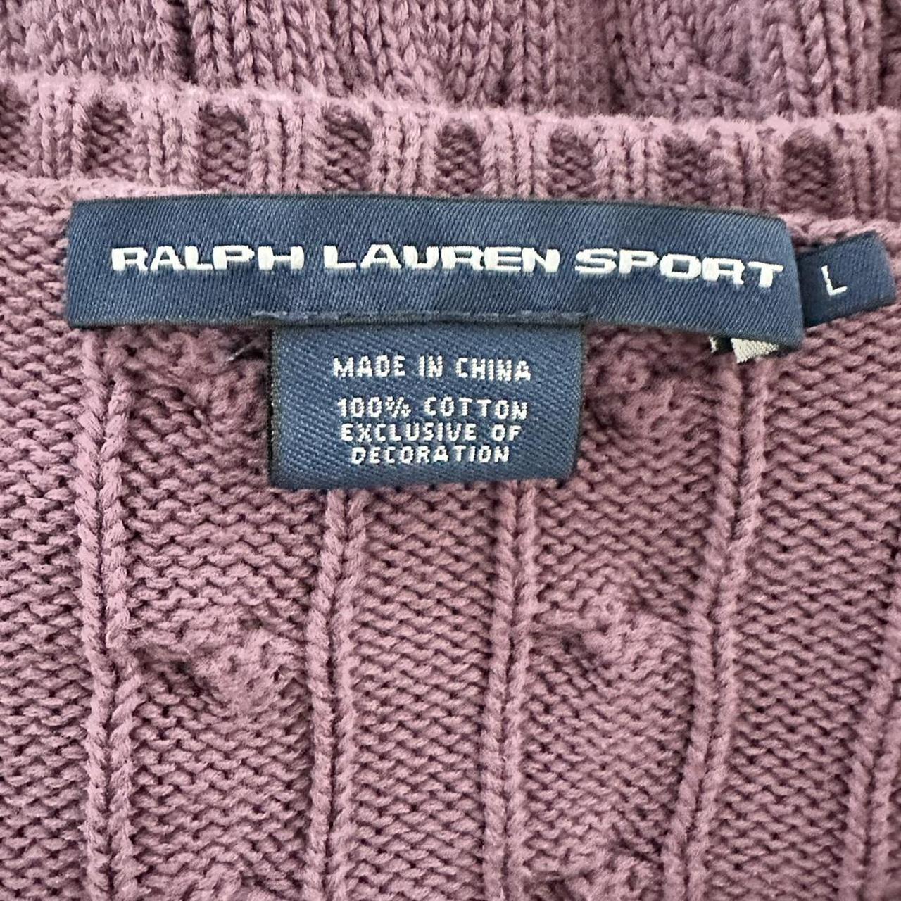 Ralph Lauren Women's Purple Jumper