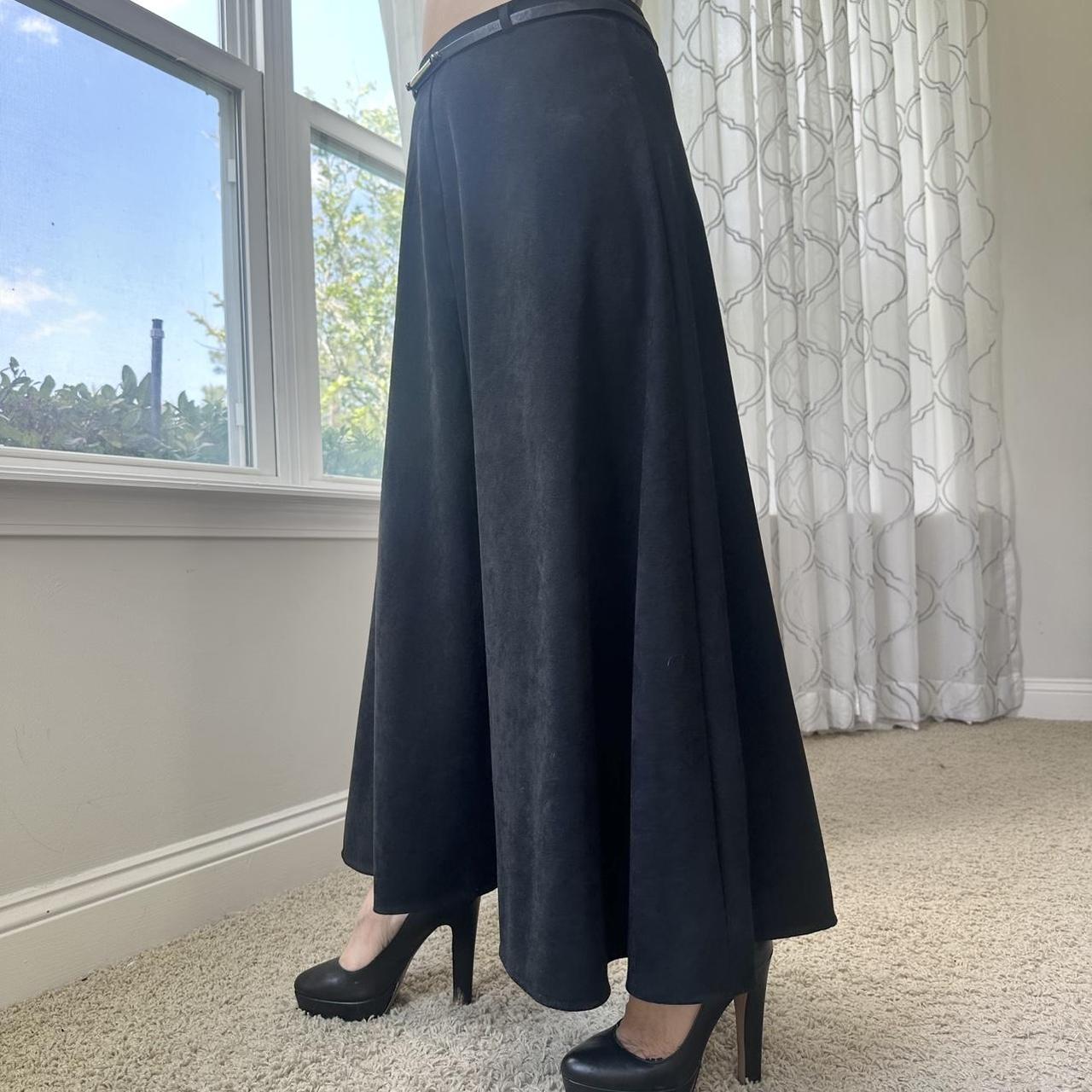 Focus 2000 Women's Black and Silver Skirt